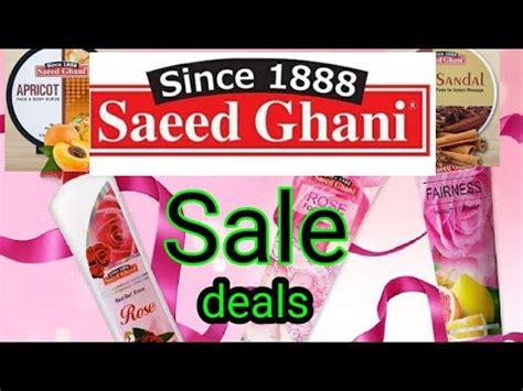 saeed ghani products online sale.